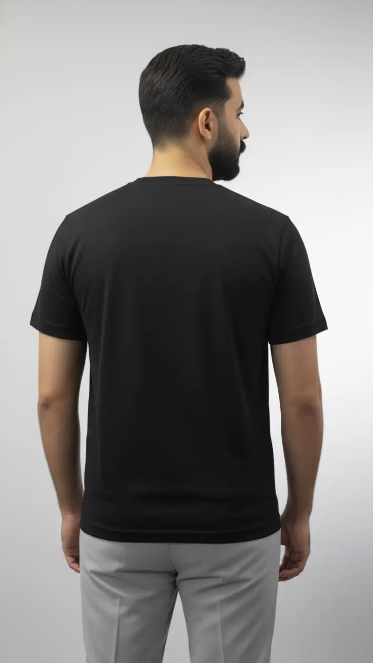 Black crewneck T-Shirt
