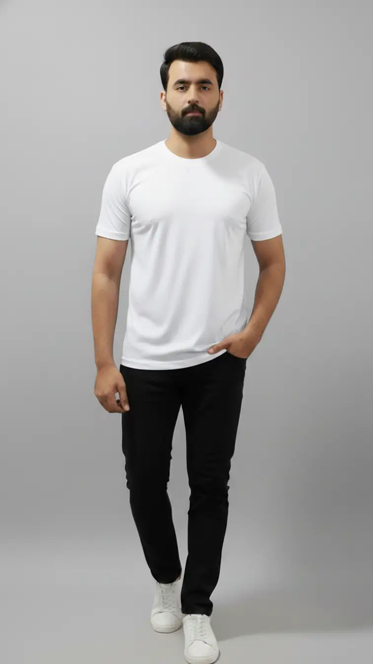 White crewneck T-Shirt